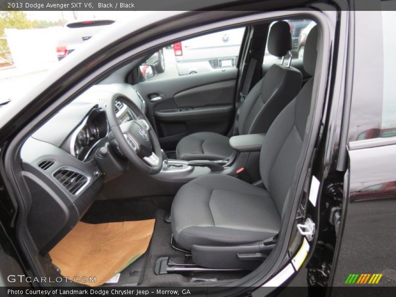 Black / Black 2013 Dodge Avenger SXT V6