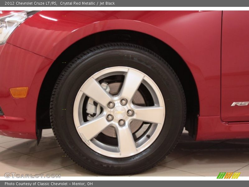Crystal Red Metallic / Jet Black 2012 Chevrolet Cruze LT/RS