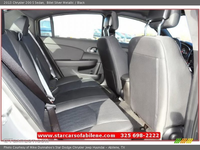 Billet Silver Metallic / Black 2013 Chrysler 200 S Sedan