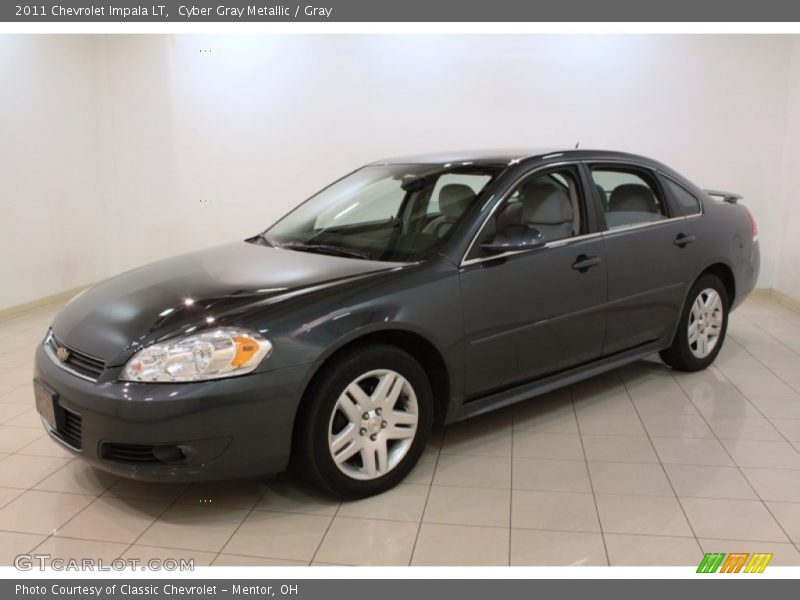 Cyber Gray Metallic / Gray 2011 Chevrolet Impala LT