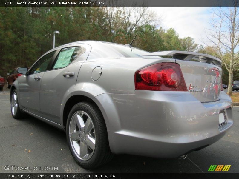 Billet Silver Metallic / Black 2013 Dodge Avenger SXT V6