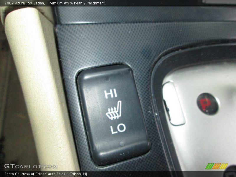 Premium White Pearl / Parchment 2007 Acura TSX Sedan