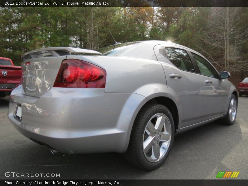 Billet Silver Metallic / Black 2013 Dodge Avenger SXT V6