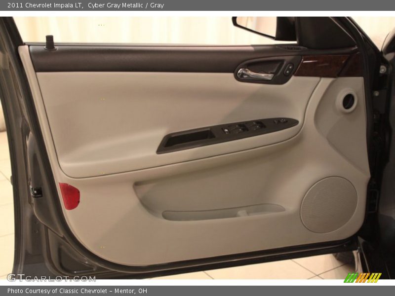 Cyber Gray Metallic / Gray 2011 Chevrolet Impala LT