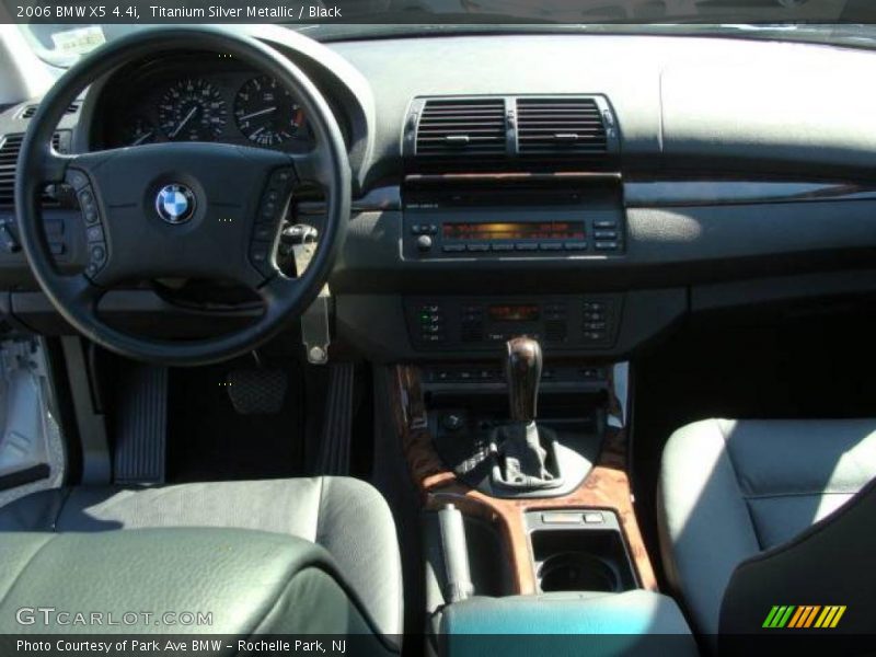 Titanium Silver Metallic / Black 2006 BMW X5 4.4i