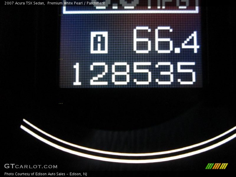 Premium White Pearl / Parchment 2007 Acura TSX Sedan