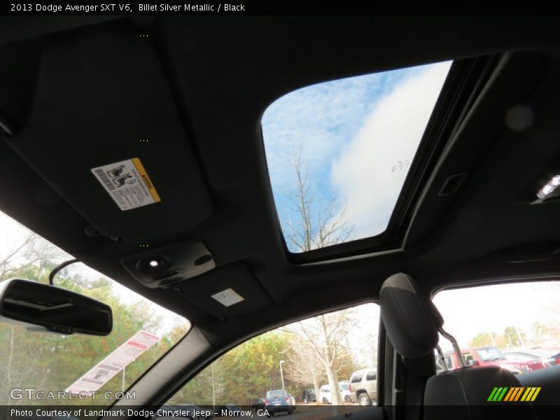 Billet Silver Metallic / Black 2013 Dodge Avenger SXT V6