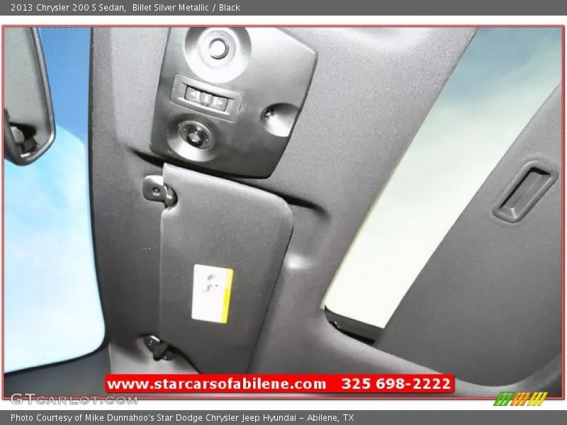 Billet Silver Metallic / Black 2013 Chrysler 200 S Sedan