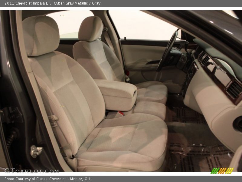 Cyber Gray Metallic / Gray 2011 Chevrolet Impala LT
