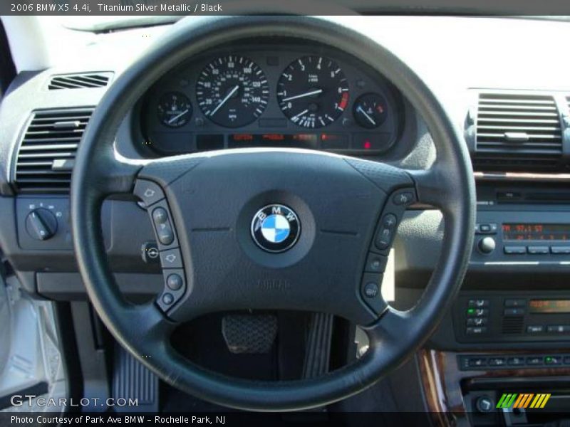 Titanium Silver Metallic / Black 2006 BMW X5 4.4i