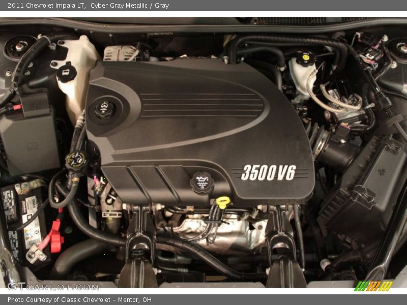 Cyber Gray Metallic / Gray 2011 Chevrolet Impala LT