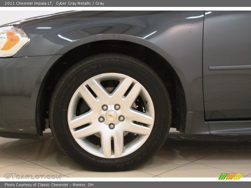 Cyber Gray Metallic / Gray 2011 Chevrolet Impala LT