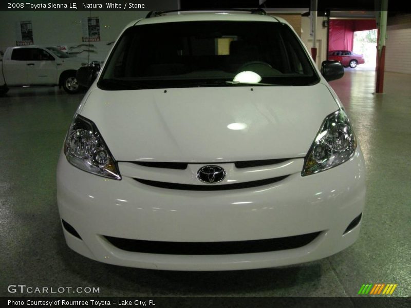 Natural White / Stone 2008 Toyota Sienna LE
