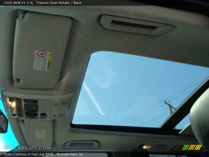 Titanium Silver Metallic / Black 2006 BMW X5 4.4i