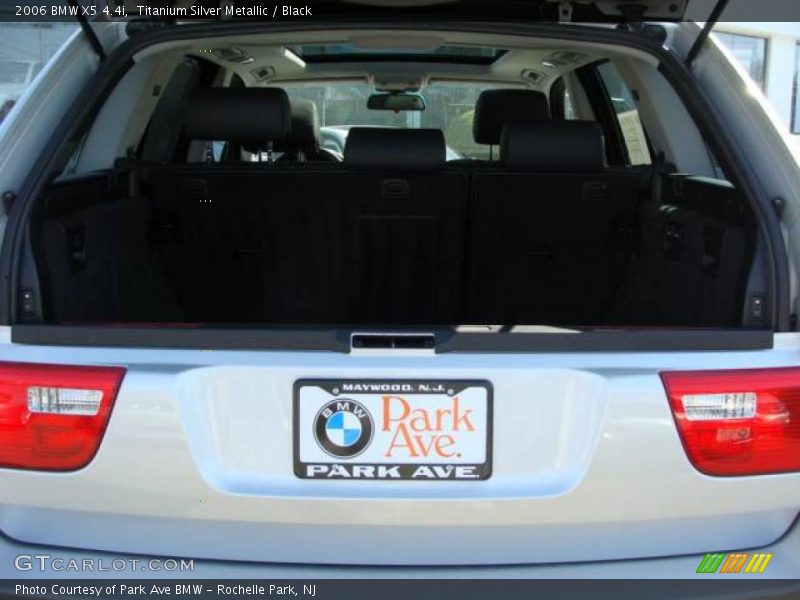 Titanium Silver Metallic / Black 2006 BMW X5 4.4i