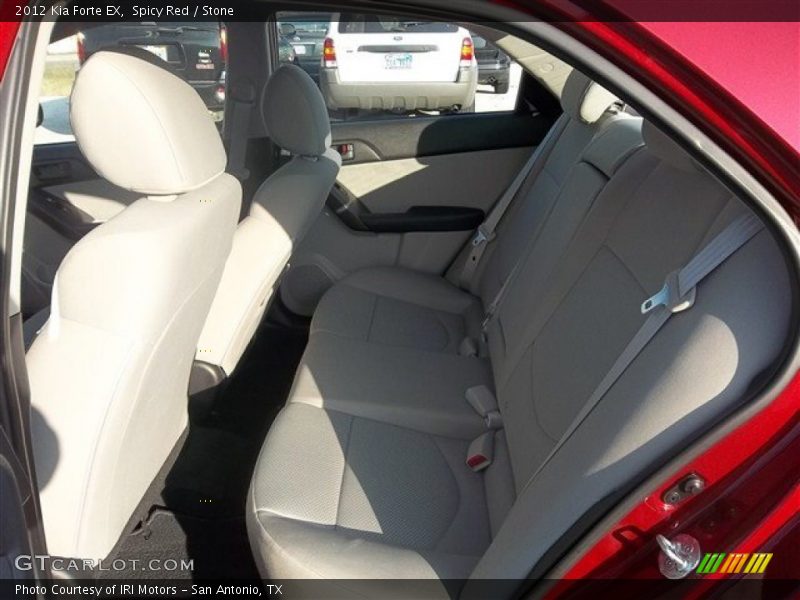 Spicy Red / Stone 2012 Kia Forte EX