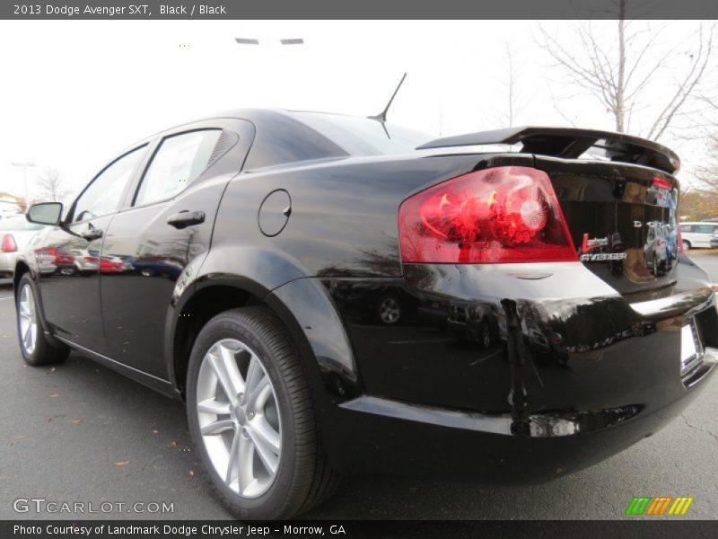 Black / Black 2013 Dodge Avenger SXT