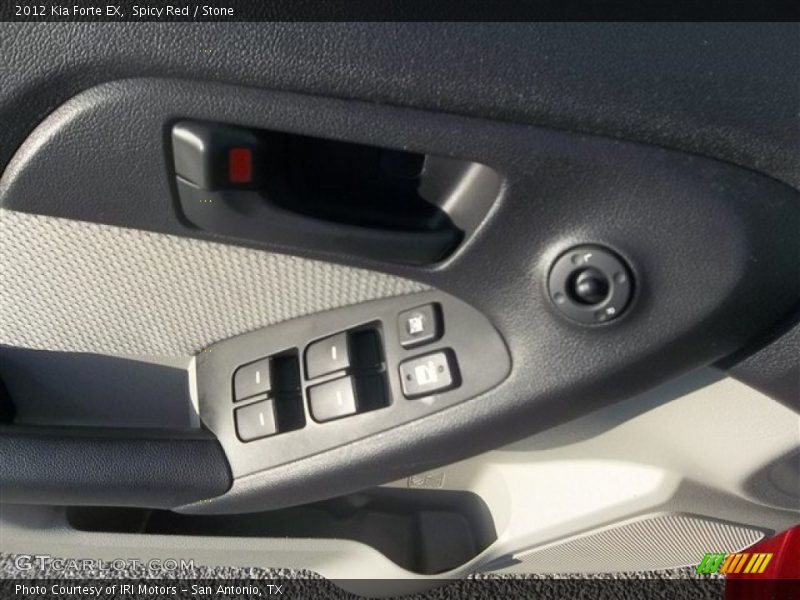 Spicy Red / Stone 2012 Kia Forte EX