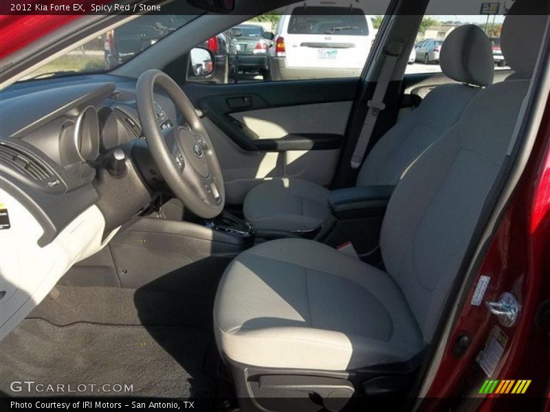 Spicy Red / Stone 2012 Kia Forte EX
