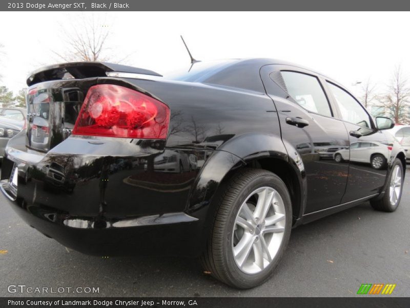 Black / Black 2013 Dodge Avenger SXT