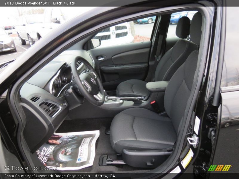 Black / Black 2013 Dodge Avenger SXT