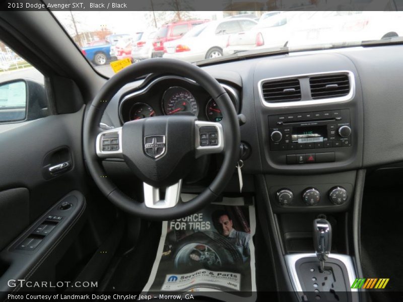 Black / Black 2013 Dodge Avenger SXT