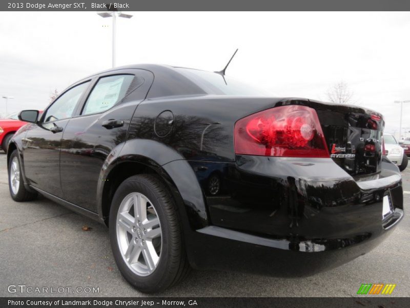 Black / Black 2013 Dodge Avenger SXT