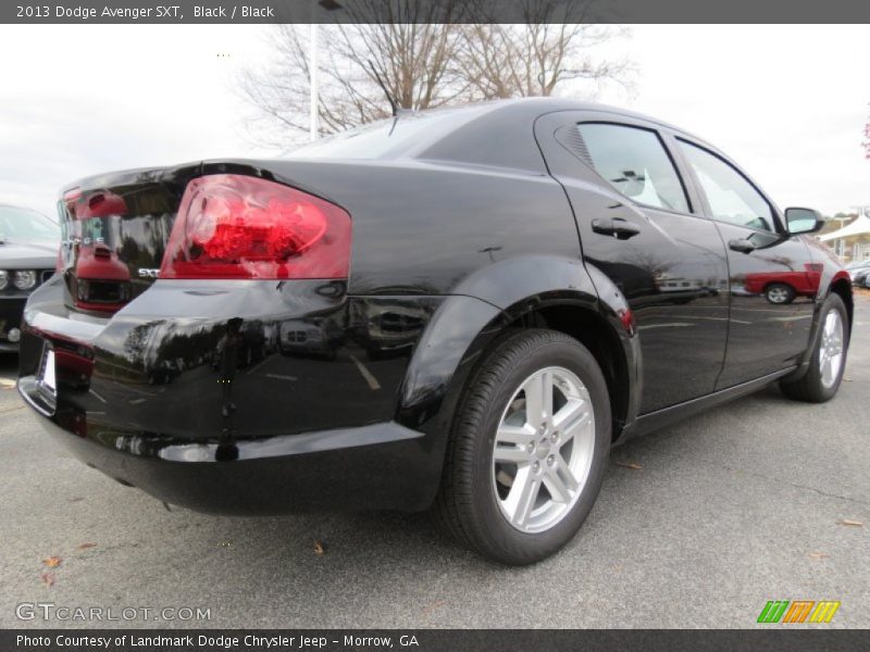 Black / Black 2013 Dodge Avenger SXT