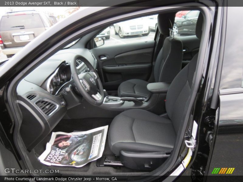 Black / Black 2013 Dodge Avenger SXT