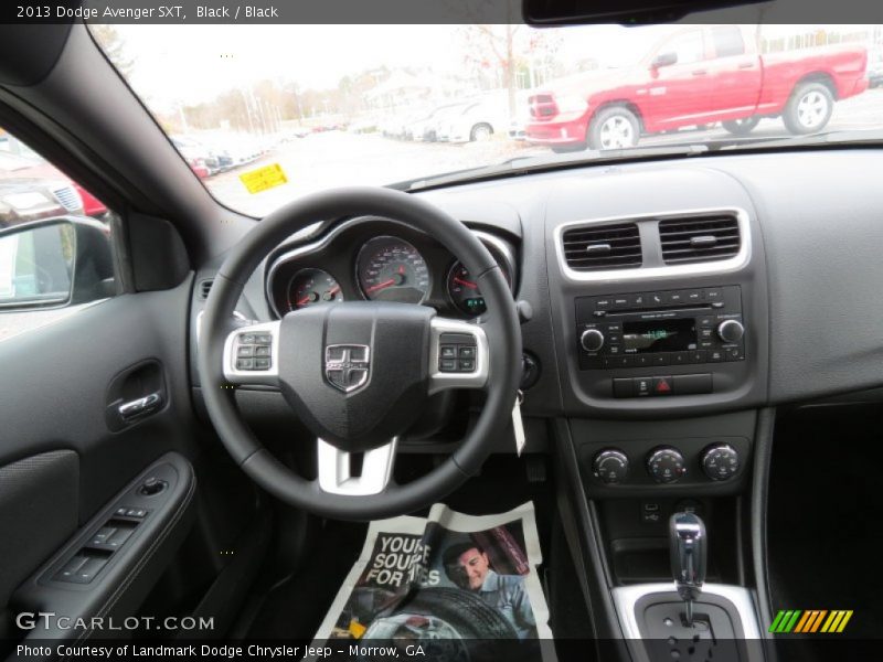 Black / Black 2013 Dodge Avenger SXT