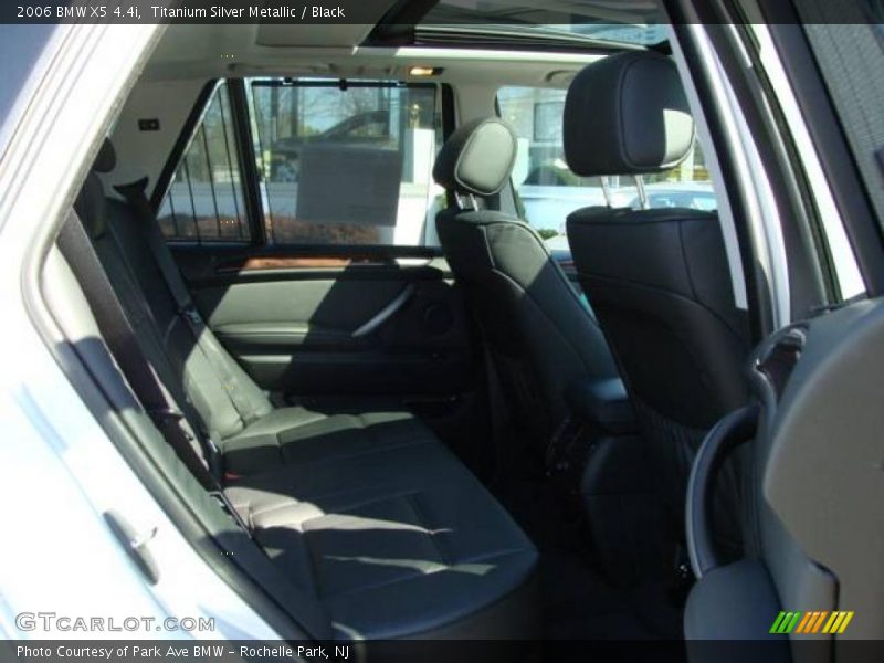 Titanium Silver Metallic / Black 2006 BMW X5 4.4i