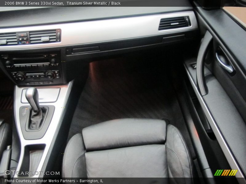 Titanium Silver Metallic / Black 2006 BMW 3 Series 330xi Sedan