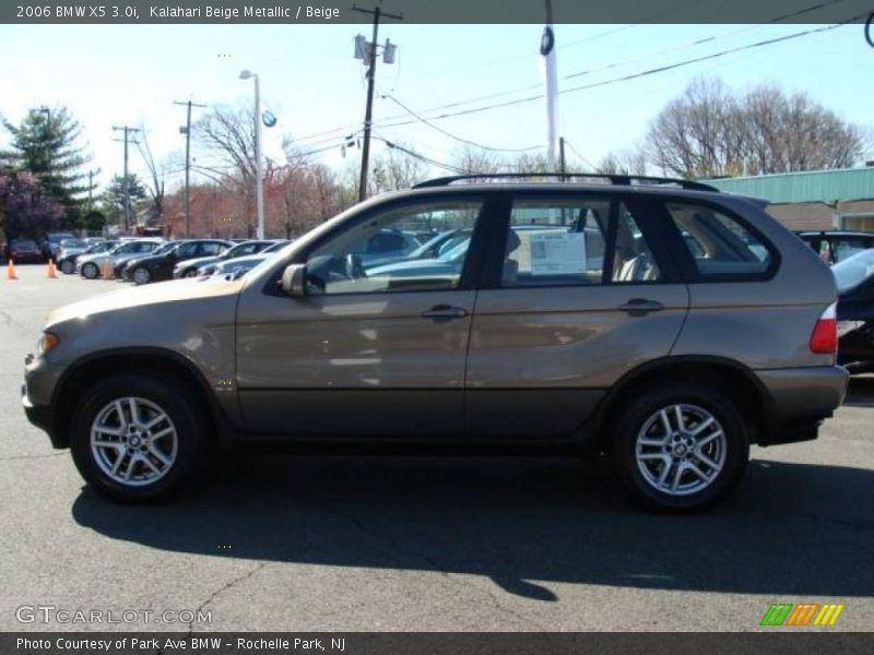 Kalahari Beige Metallic / Beige 2006 BMW X5 3.0i