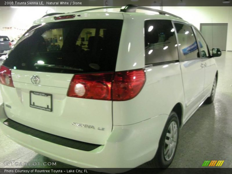 Natural White / Stone 2008 Toyota Sienna LE