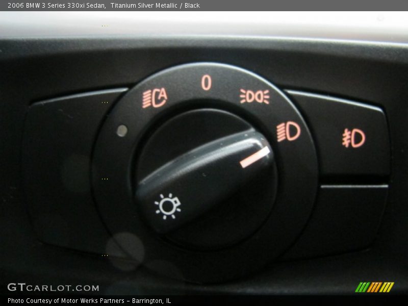 Titanium Silver Metallic / Black 2006 BMW 3 Series 330xi Sedan