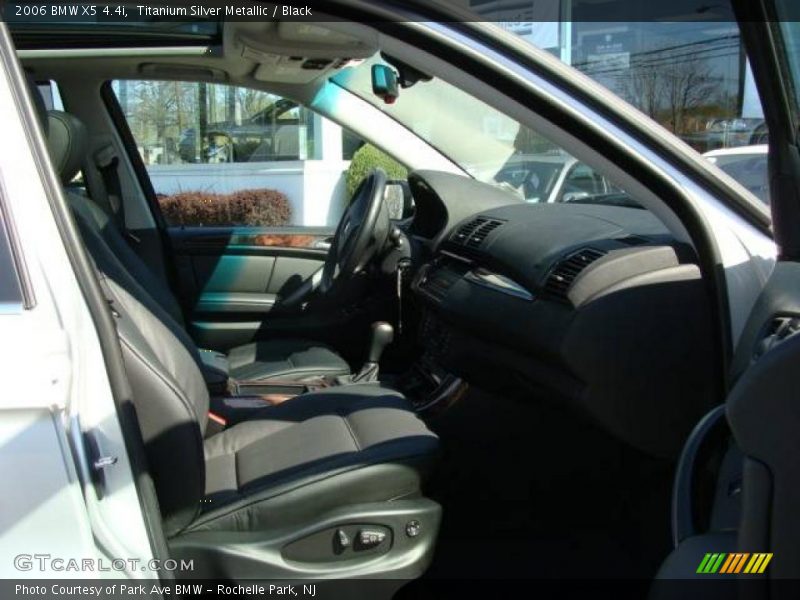 Titanium Silver Metallic / Black 2006 BMW X5 4.4i