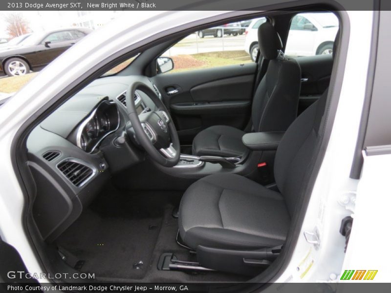 New Bright White / Black 2013 Dodge Avenger SXT