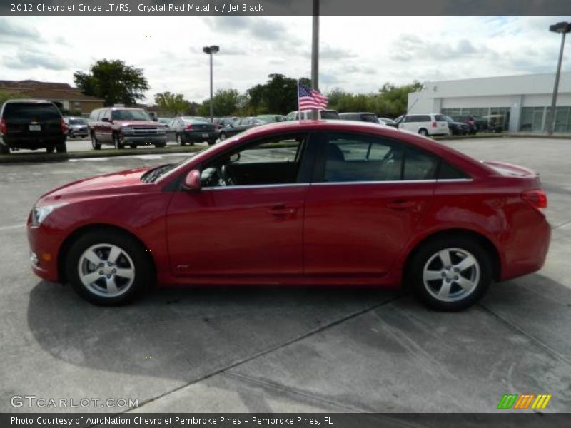 Crystal Red Metallic / Jet Black 2012 Chevrolet Cruze LT/RS