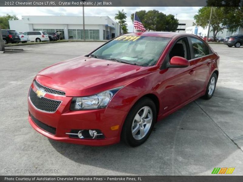 Crystal Red Metallic / Jet Black 2012 Chevrolet Cruze LT/RS
