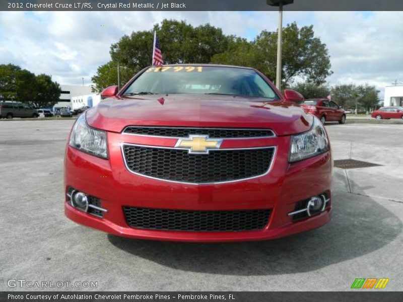 Crystal Red Metallic / Jet Black 2012 Chevrolet Cruze LT/RS