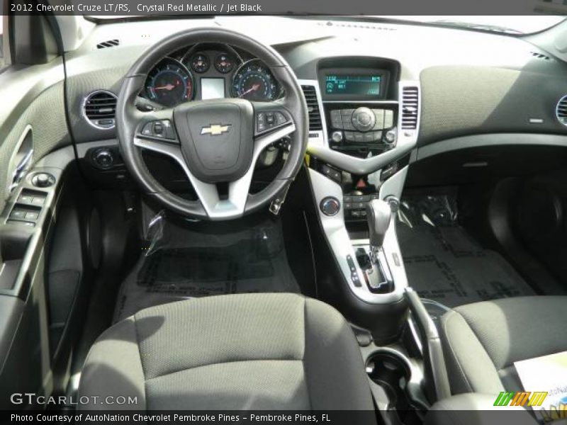 Crystal Red Metallic / Jet Black 2012 Chevrolet Cruze LT/RS