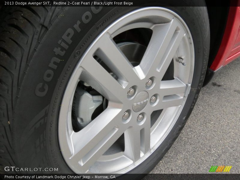 Redline 2-Coat Pearl / Black/Light Frost Beige 2013 Dodge Avenger SXT