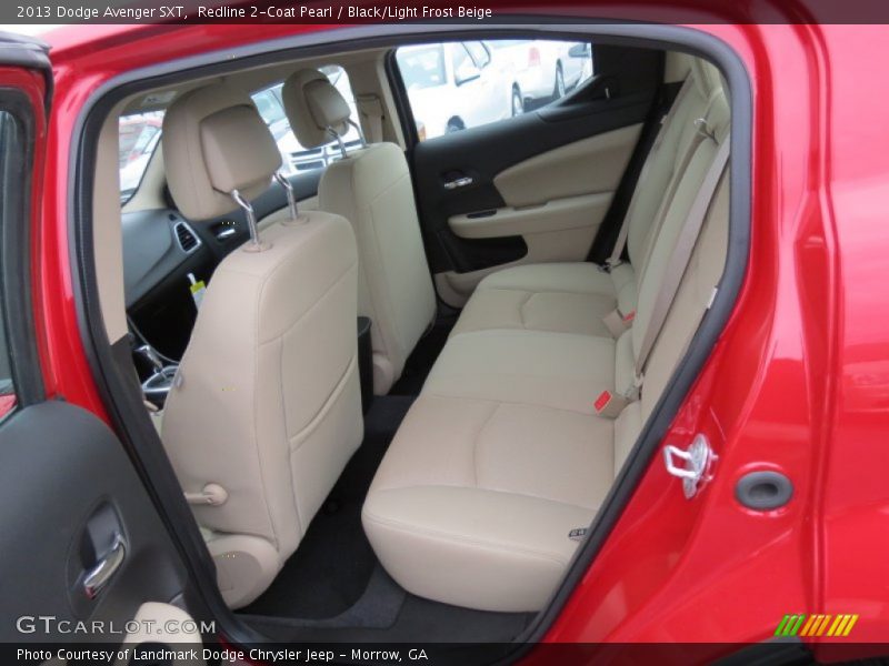 Redline 2-Coat Pearl / Black/Light Frost Beige 2013 Dodge Avenger SXT
