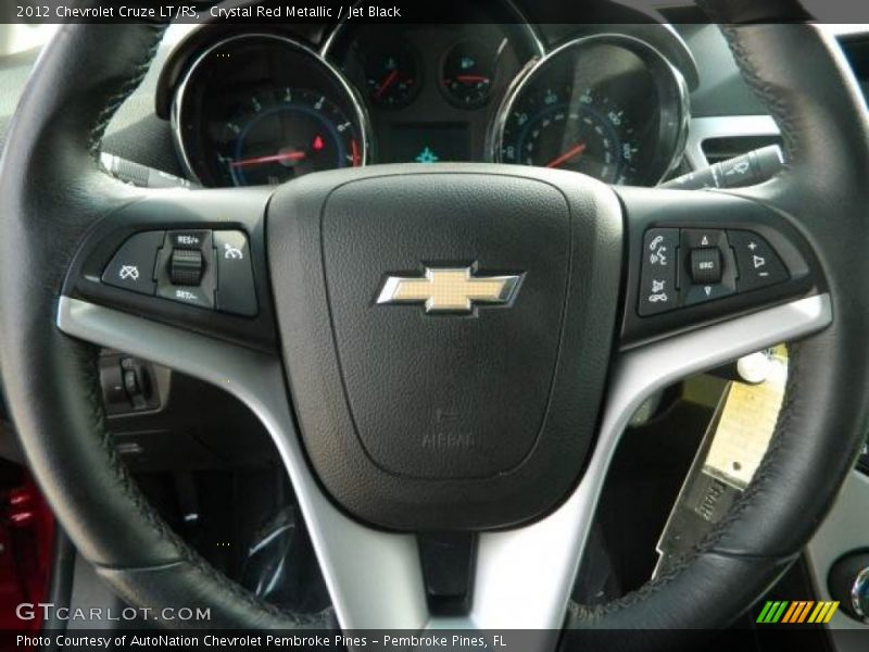 Crystal Red Metallic / Jet Black 2012 Chevrolet Cruze LT/RS