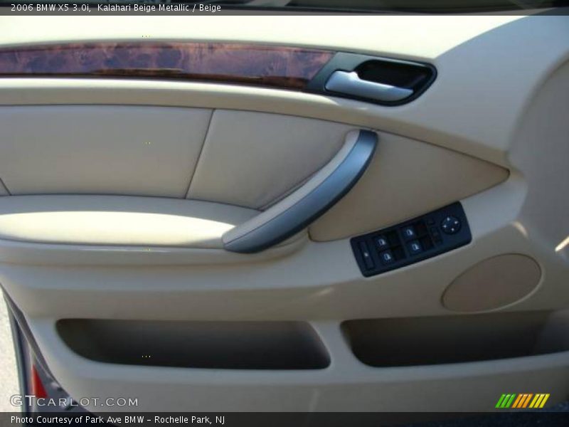Kalahari Beige Metallic / Beige 2006 BMW X5 3.0i