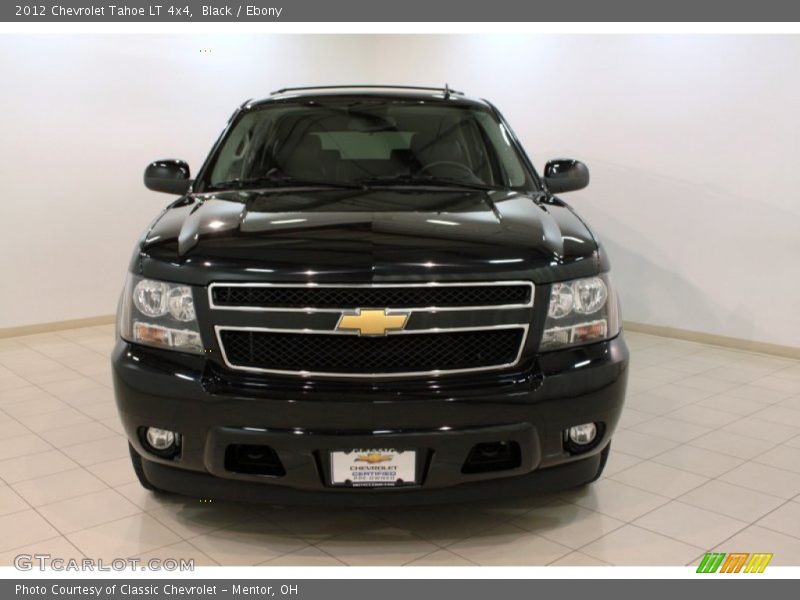 Black / Ebony 2012 Chevrolet Tahoe LT 4x4