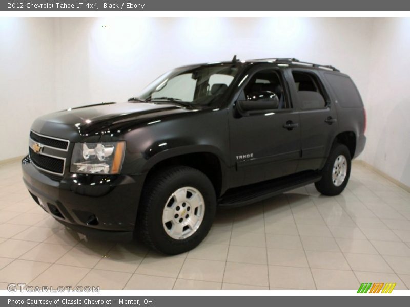 Black / Ebony 2012 Chevrolet Tahoe LT 4x4
