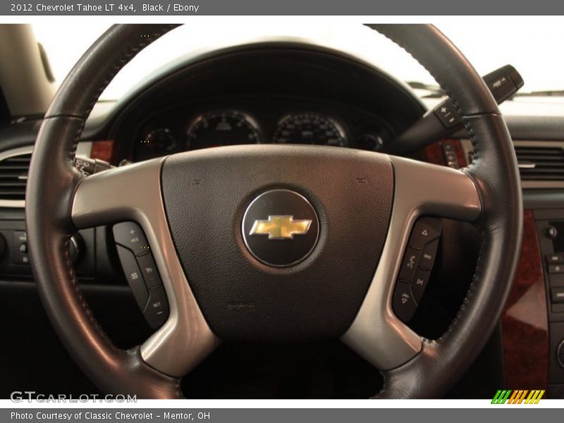 Black / Ebony 2012 Chevrolet Tahoe LT 4x4