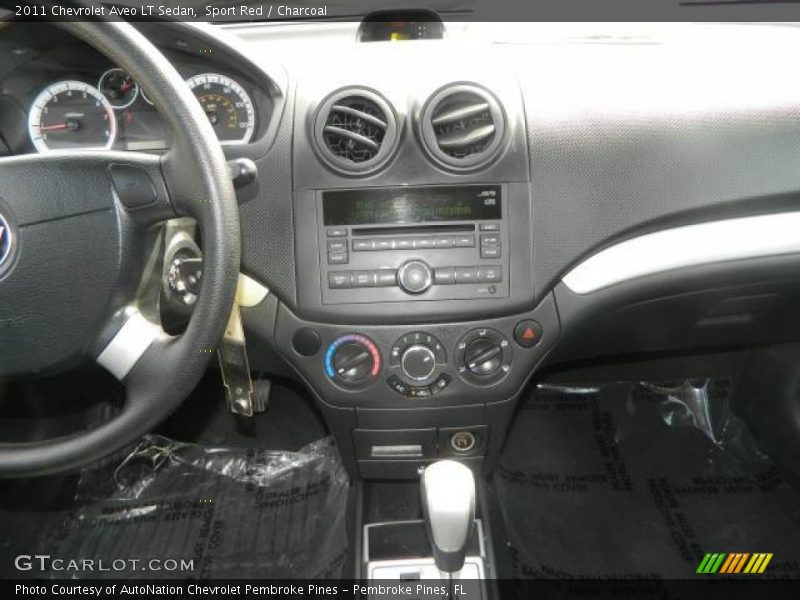 Sport Red / Charcoal 2011 Chevrolet Aveo LT Sedan