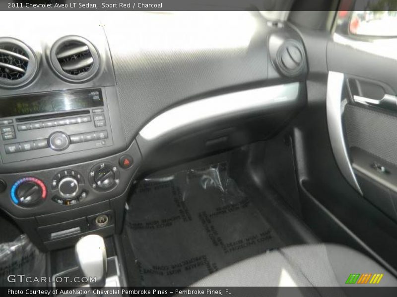 Sport Red / Charcoal 2011 Chevrolet Aveo LT Sedan